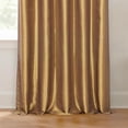 thumbnail image 6 of Golden Spice Blackout Faux Silk Taffeta Curtain (1 Panel), Golden Spice, 50W X 84L, 6 of 8