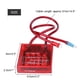 thumbnail image 4 of Kit Regulador estabilizador de voltaje de ahorro de combustible Ticfox universal con 3 Cables de tierra rojo, 4 of 11