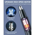 thumbnail image 3 of PRITECH Nose Hair Trimmer for Men & Womens,Rechargeable Nose Trimmer,Portable Nose Hair Clippers with Ear Hair Trimmer Ipx5 Washable Ear and Nose Clippers, 3 of 7