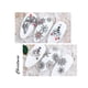 thumbnail image 5 of Pegatinas navideñas para decoración de uñas, calcomanías 3D autoadhesivas, envolturas deslizantes navideñas, copo de nieve, alce, Santa, pegatina adhesiva de llama, oro blanco Ma kaili Sencillez, 5 of 5