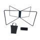 thumbnail image 2 of Soporte plegable portátil para nevera portátil, soporte universal resistente para camping. negro, 2 of 9