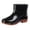 Black, variant on YUEHUA Womens Snow Boots, Waterproof Rain Boots with Cotton Inside, Outdoor Rubber Water Shoes, Womens Rain Boots, Anti-Slip Shoes, Outdoor Rain Shoes