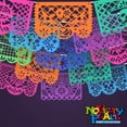 thumbnail image 4 of Mexicano Fiesta Papel Picado - Mexican Festival Party Decorations Paper Banner 15 Ft Long, 4 of 7