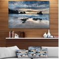 thumbnail image 3 of Designart 'Beautiful Porthcothan Bay ' Seashore Metal Wall Art, 3 of 5