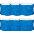thumbnail image 1 of 6 Pack Humidifier Filter HAC 504, Compatible with Honey.Well Evaporative Humidifier HCM-350 HEV355 HCM-710 HCM-315 HEV312 Series, HAC-504 HAC-504AW, Blue, 1 of 5