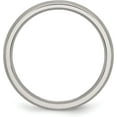 thumbnail image 3 of Chisel Titanium Brushed 4.2mm Half Round Band - Ring Size 5.5, 3 of 8