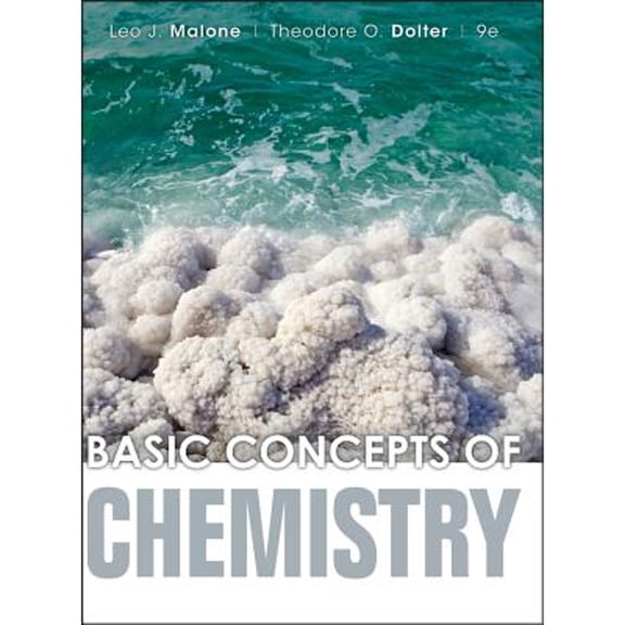 Pre-Owned Basic Concepts of Chemistry (Hardcover 9780470938454) by Leo J. Malone, Theodore O. Dolter