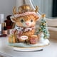 thumbnail image 4 of Figura decorativa de vaca acrílica | Estatua decorativa de escritorio adorable | Adorno de animales kawaii para el hogar, ideal para la sala de estar, el estudio o la oficina, 4 of 4