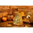 thumbnail image 6 of THOPBPRK Cherishous Twinkle LED Light Pumpkins, Mercury Glass Pumpkin Light with Timer for Halloween Pumpkin Decorations Fall and Thanksgiving Christmas Decor,Gold (C, 1 PACK), 6 of 15