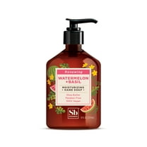 Soapbox, Moisturizing Liquid Hand Soap, Skin Renewing, Watermelon & Basil, 8oz