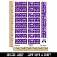 thumbnail image 2 of One of a Kind Snowflakes Teacher Student School Sticker Set - Purple - Matte Finish - 2.00" Large, 2 of 7
