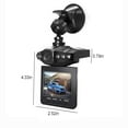 thumbnail image 3 of Tgbvmt 2.4-Inch HD Dash Cam with 120° Wide Angle Lens, Six LED Night Vision, Loop Recording, 720P Car Camera, High Sensitivity Microphone, Parking Mode for Cars, Trucks, SUVs, Safe Night Driving, 3 of 9