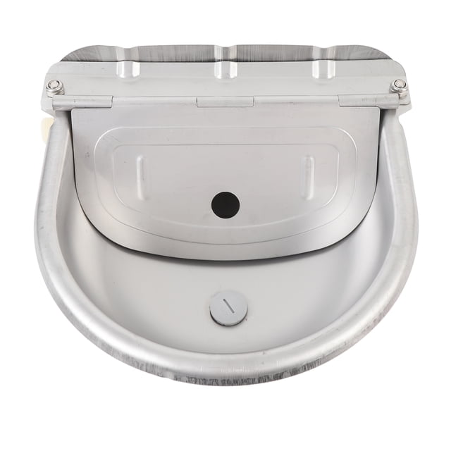 Automatic Horse Waterer, Oxidation Resistant Versatile Automatic Animal Drinking Water Bowl Rounded Edges Anti Crack Simple Installation for Farms