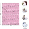thumbnail image 4 of Pink Unicorn Cloud Pattern Blanket,Comfortable Soft Flannel Throw Blanket,All Season,Warm Lightweight Blankets for Sofa Bed Couch Living Room Chair,30"x40", 4 of 4