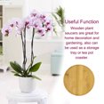 thumbnail image 3 of Advancent Soporte para maceta, maceta con fondo de madera, platillo, decoración del hogar, bandejas de adornos, placa de jardinera para ventana de Jardín y Patio Tipo32 Advancent HA061367-32B, 3 of 6