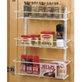 thumbnail image 5 of Open Box ClosetMaid 3 Shelf Spice Rack Organizer for Cabinet/Wall Mount, 5 of 5