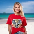 thumbnail image 2 of Animal Shirt, Shirt with Animals, Tee Shirt with Antique Animal Medallion, 2 of 18