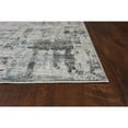 thumbnail image 3 of 3' x 5' Ivory or Teal Abstract Area Rug, 3 of 4