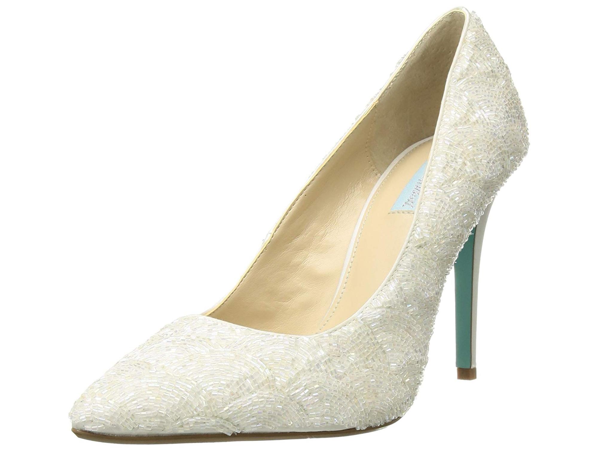 betsey johnson blue collection shoes