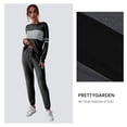 thumbnail image 5 of Conjunto Deportivo PRETTYGARDEN 2 Piezas Manga Larga Gris Oscuro M, 5 of 5
