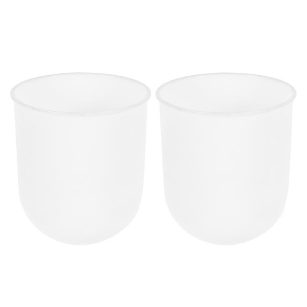 2 portaescobillas de inodoro de plástico para limpieza, estropajo para baño, estropajo para el hogar, escobillero de plástico