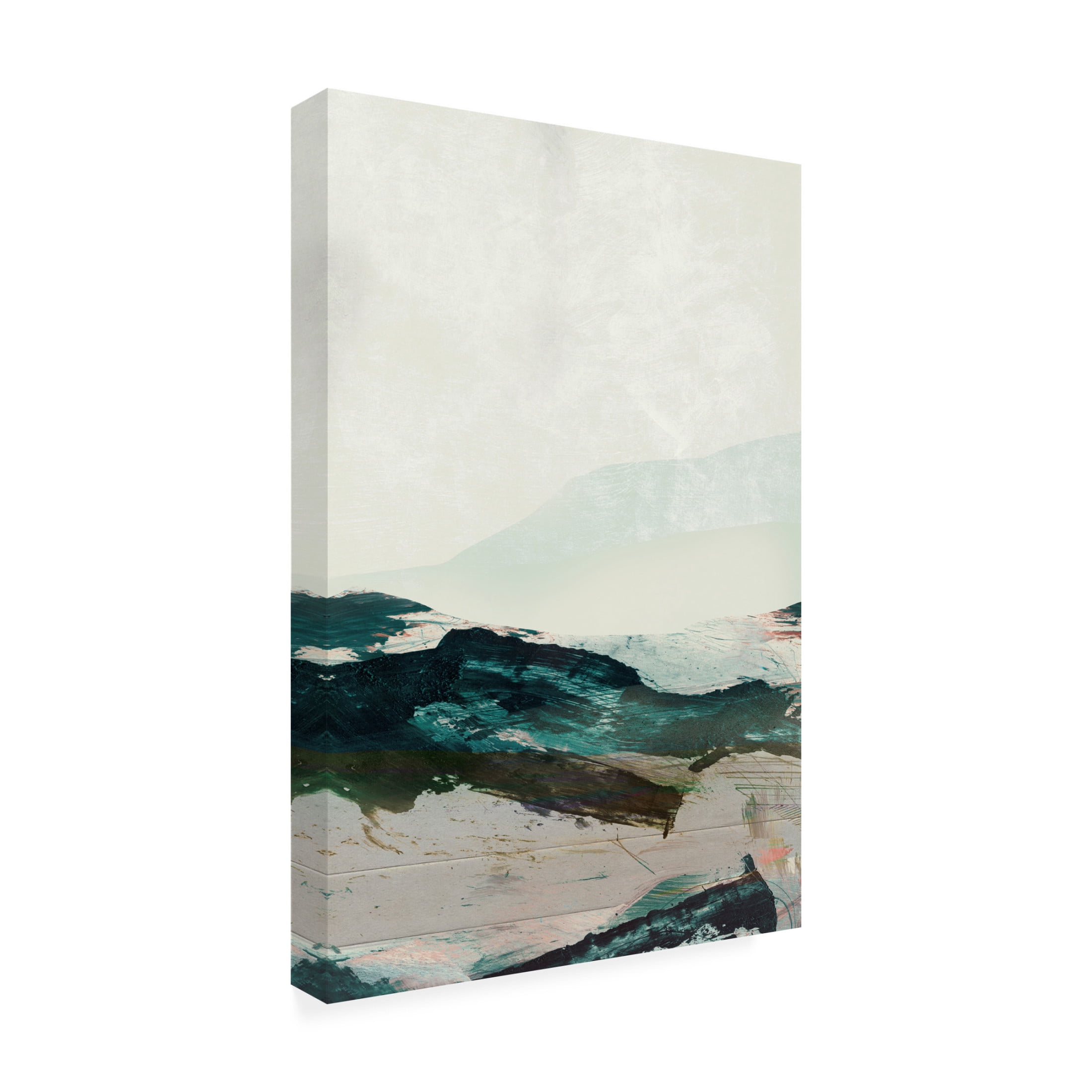 Trademark Fine Art Dan Hobday Mountains No2 Canvas Wall Art