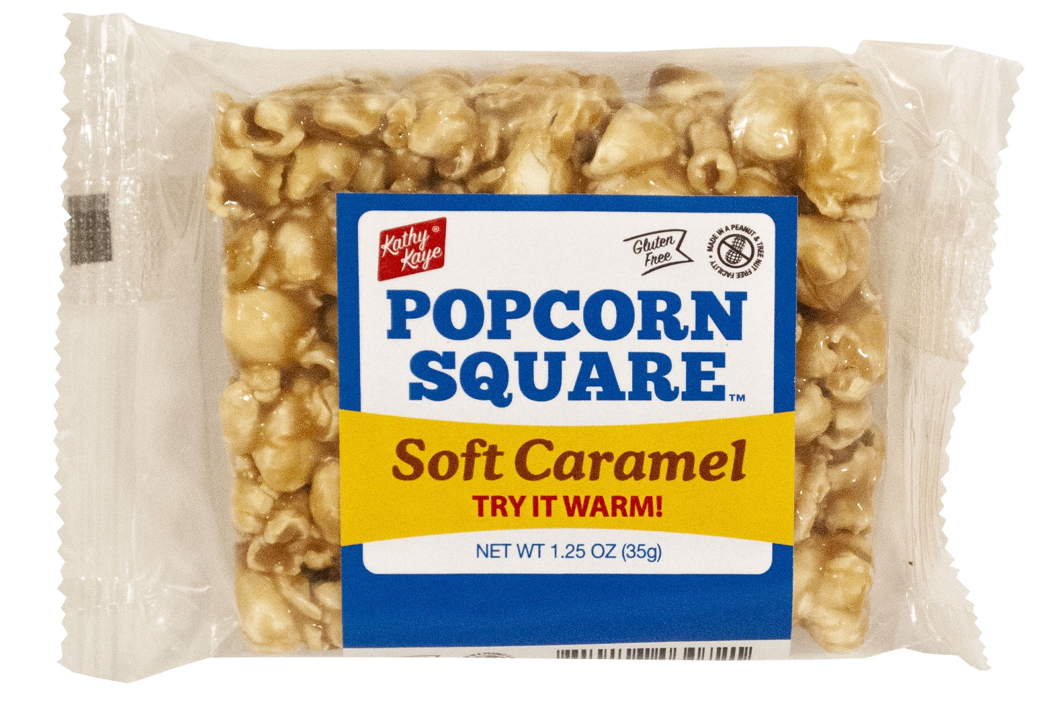Kathy Kaye Caramel Popcorn Square, 8 Ct (1.25 Oz. Squares)