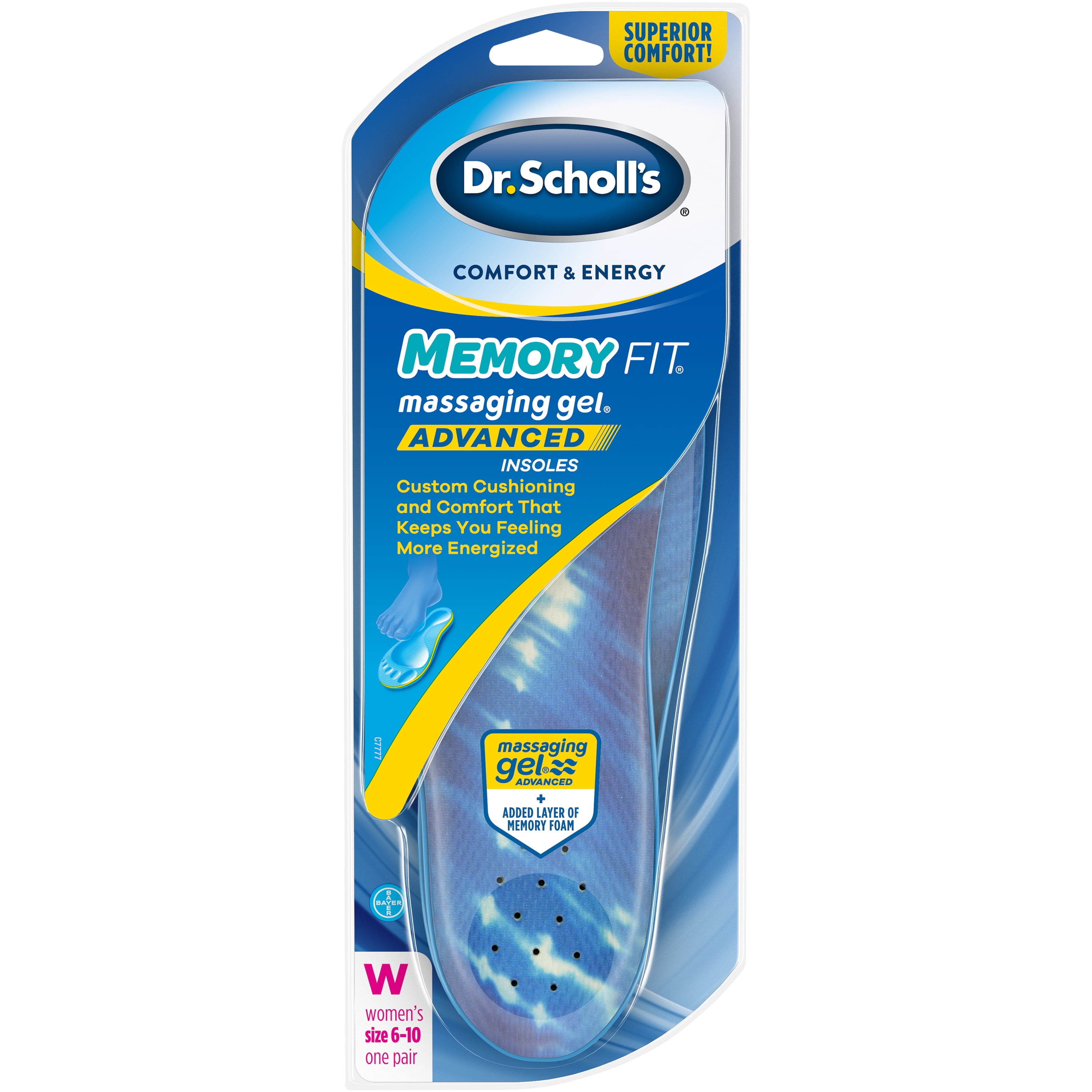 dr scholl's memory foam