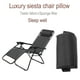 thumbnail image 2 of Almohada para sillas sling Cojín Para La Cabeza Para Sillas De Cabestrillo Plegables/silla De Salón/sillón Reclinable Negro Negro Magideal Almohada para sillas sling, 2 of 7