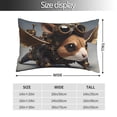thumbnail image 2 of Yiaed Steampunk Squirrel Pilot Print Brushed Microfiber Envelope Pillowcases, Standard,Envelope Closure Pillow Cases(No pillow core)-20"x30", 2 of 6