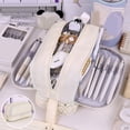 thumbnail image 5 of Large Capacity Pencil Case with 4 Compartments Multi-Slot Pen Bag Organizer for Women Adults, 5 of 5