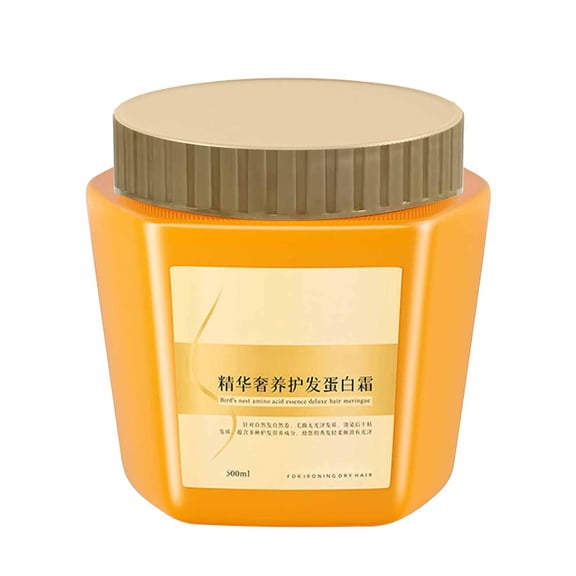 LEHOZIHEQ Hair Protein Cream Moisturizes Nourishes Repairs And Leaves A Long-lasting 500ml