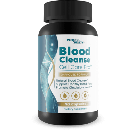 Blood Cleanse Cell Care Pro - Improved Formula - Our Best Blood Cleanse Detox - Cleanse Blood & Detox Body Cleanse - Full Body Cleanse - Sugar Detox Cleanse Pancreas Sweet Blood Cleanse Supplements