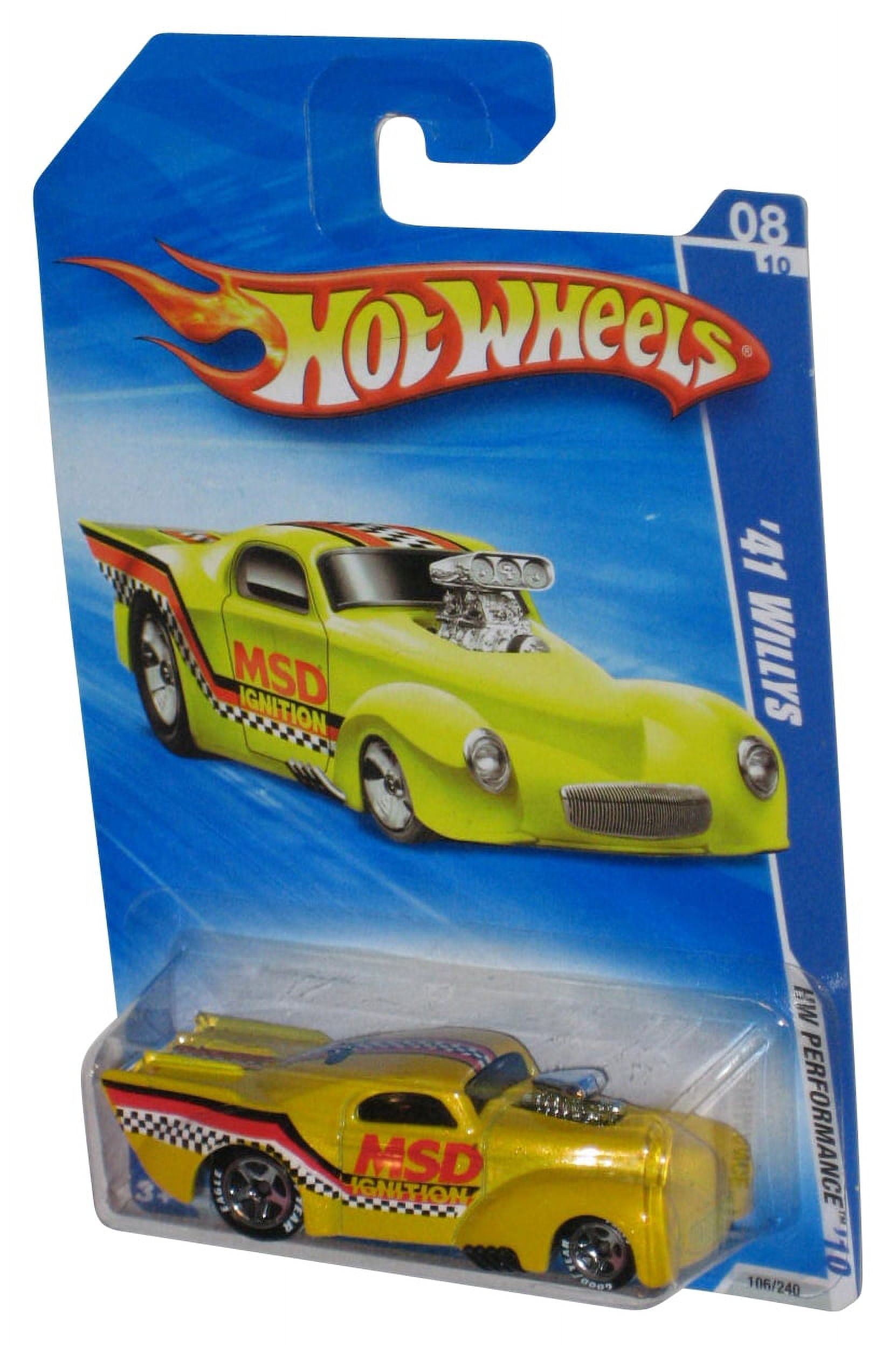 Hot Wheels 1996 First Editions 4/12 Yellow Street Cleaver Toy Car