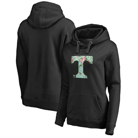 Tennessee Volunteers Crew Sweatshirt - Tennessee Volunteers Fanatics Branded Women's Lovely Pullover Hoodie - Black