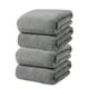 thumbnail image 1 of Paquete de 4 toallas de terciopelo para el cabello para adultos | Toalla de microfibra superabsorbente de secado rápido | Toalla de playa y baño a rayas de 75 x 35 cm para casa, viajes y gimnasio, 1 of 1