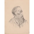 thumbnail image 2 of Stanisław Wyspiański 19x24 Black Ornate Framed Double Matted Museum Art Print Titled: Portrait of Jozef Ignacy Kraszewski (1812-1887) (1880-1881), 2 of 5