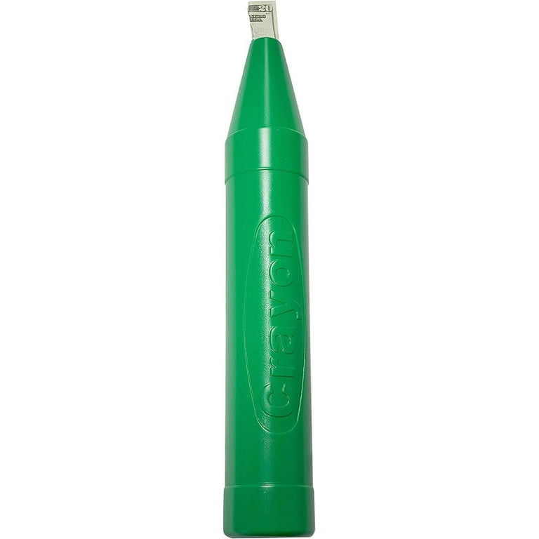 Single Green Jumbo Plastic Crayon Piggy Bank (20) - 1/pack – ClownAntics