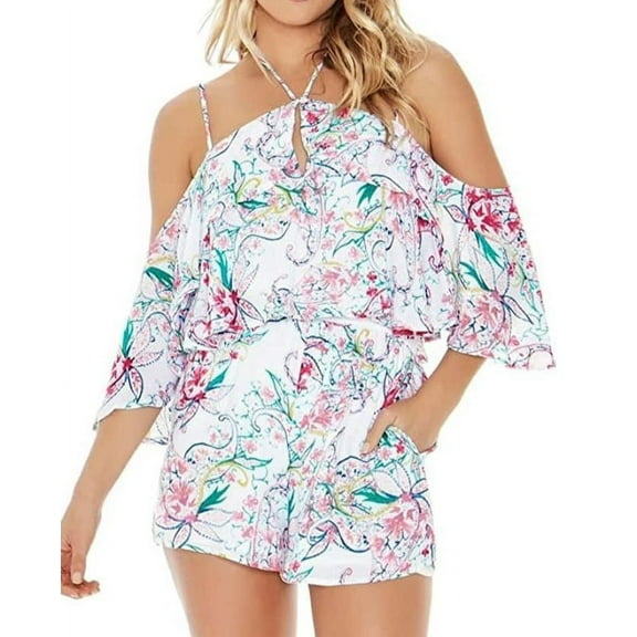 L*Space PAISLEY PERFECT Seaside Romper, US Medium