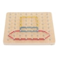 thumbnail image 3 of Juguetes Gráficos De Geoboard, Desarrolla La Creatividad, Tableros De Madera Firmes, Juguetes De Geoboard, Clavos De Aluminio Para Regalos, 3 of 7