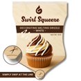 thumbnail image 3 of SwirlSqueeze by KIDU Pantry – Microwaveable Drizzle Pouch with 6oz White Merckens Melting Wafers – Simply Microwave, Snip, and Drizzle, 3 of 4