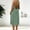 Green, variant on Womens Dresses Midi Sleeveless Green Backless Solid Slip Dress for Women Spring