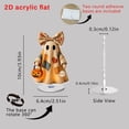 thumbnail image 3 of Halloween Decorations Desktop Ghost, 360 Degree Rotating Ghost Figurine with Cute Design, Spooky Halloween Tabletop Ornament for Home Office Classroom Party Decor Holiday Display, 3 of 9