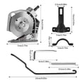 thumbnail image 4 of Home Electric Scissors, Electric Rotary Fabric Cutting Tools, Leather/Carpet Tufting Scissors, Electric Drill To Cutting Machine ,Power Tools, 4 of 7
