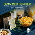 thumbnail image 6 of EcoVenger Pest Control Aroma Sachets 12-Pack Pouches, Natural Insect Repellent, Moths, Mosquitoes, Spiders, Roaches, Lasting Deterrence, Peppermint/Cedar/Lemongrass Safe Around Children & Pets, 6 of 10