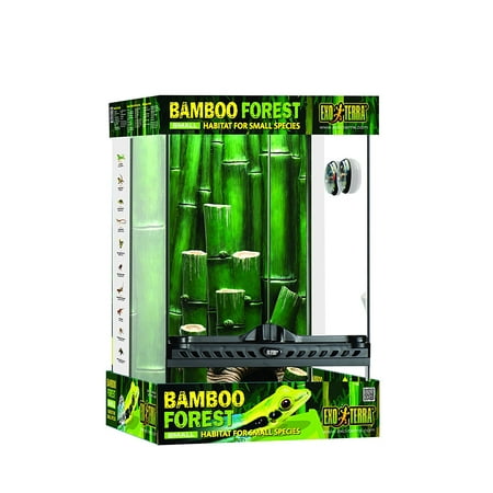 bamboo terra exo reptile forest habitat gallon walmart