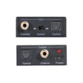 thumbnail image 4 of Convertidor Irfora Adaptador de audio digital bidireccional SPDIF óptico Toslink a Coaxial y Coaxial a óptico SPDIF Toslink Adaptador de divisor de audio digital bidireccional Swtich Irfora Convertidor, 4 of 5