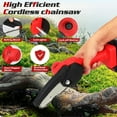 thumbnail image 6 of Paddsun Mini Chainsaw Cordless 6Inch & 4Inch Electric Chain Saw 24V 550W Battery Power, 6 of 10
