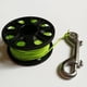 thumbnail image 1 of Carrete de dedo compacto para buceo, cable trenzado de acero inoxidable y nailon, diseño de perfil bajo que garantiza un fácil almacenamiento y manipulación, 1 of 5