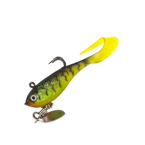 Soft Tackle Diving Mini for Trout Saltwater and Freshwater Black